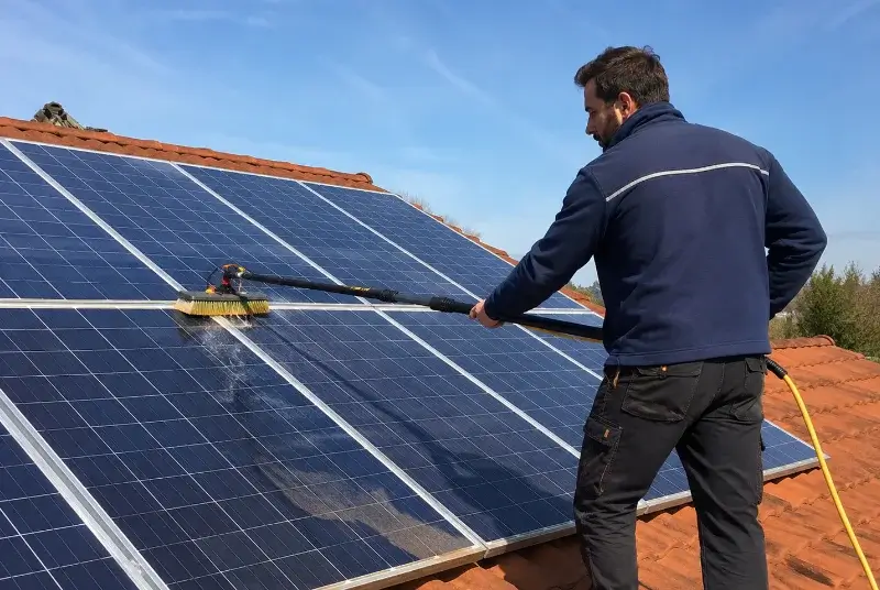 Nettoyage et entretien de panneaux solaires à Artolsheim